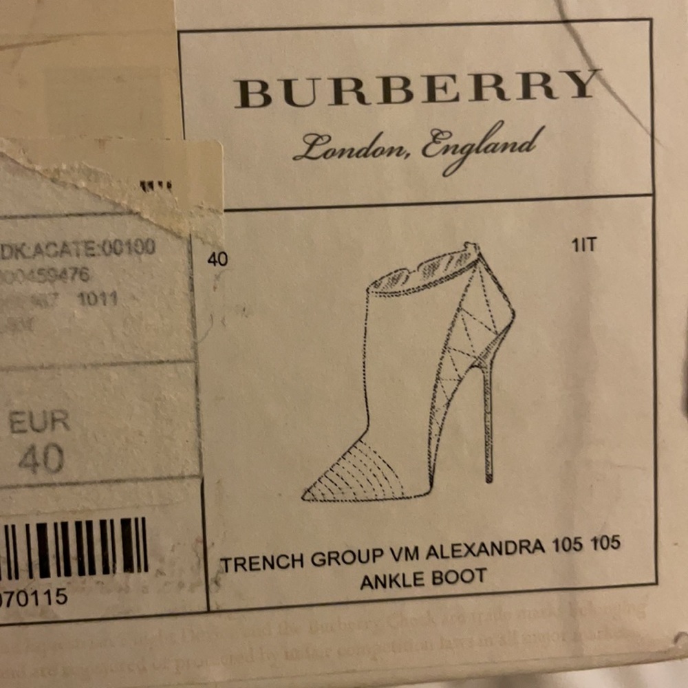 Burberry trench group Alexandra Ankle high heel boot - Picture 6 of 6